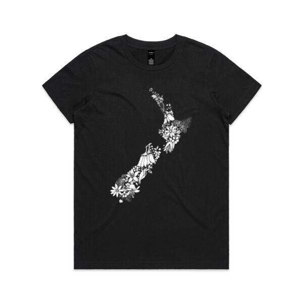 NZ Flora (NZ Map) Thumbnail