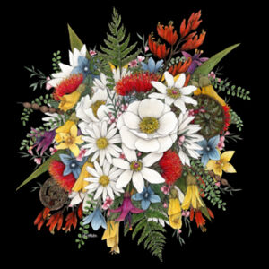 With Love, NZ Tote Bag Design