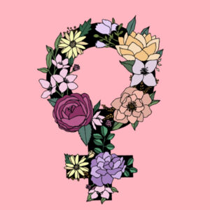 Woman in Bloom Tote Design