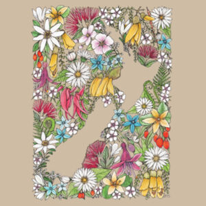 Sea of Flowers Tote Design