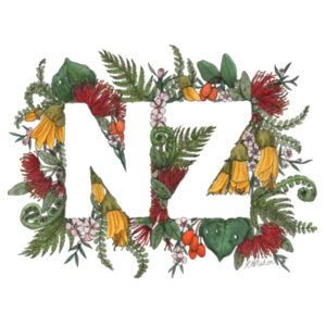Native NZ Women's Maple Tee Design