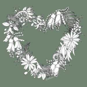 Heart of NZ Women's Hoodie Design