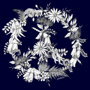Peace of NZ Women's Long Sleeve Tee Design