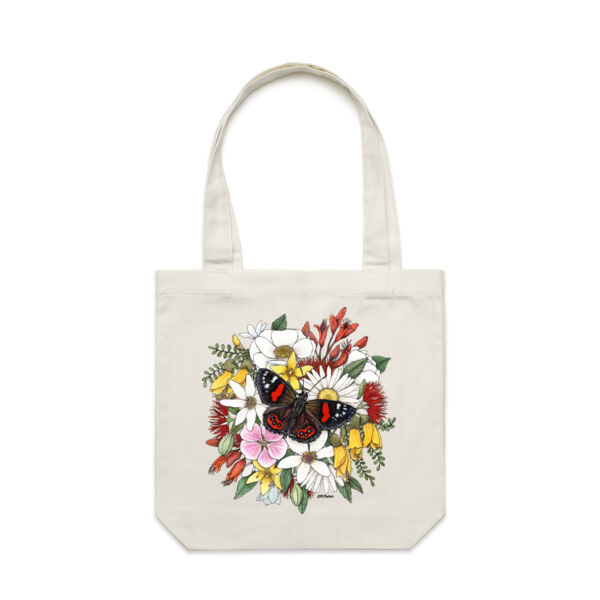 Red Admiral's Joy Tote Bag Thumbnail