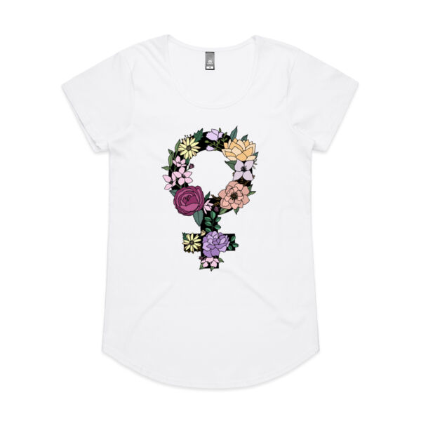 Woman in Bloom Mali Tee Thumbnail