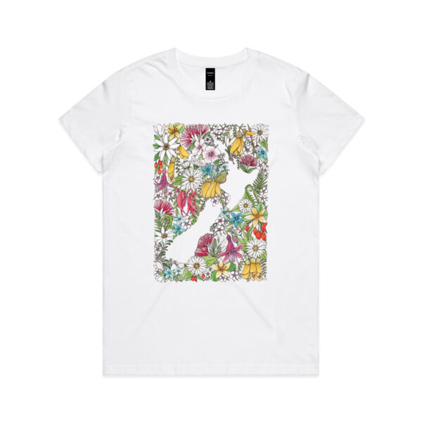 Sea of Flowers Maple Tee Thumbnail