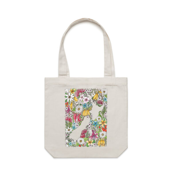Sea of Flowers Tote Thumbnail