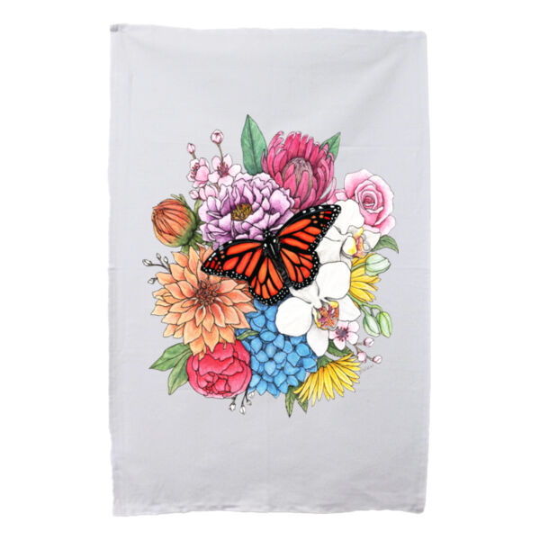 Monarch's Joy Tea Towel  Thumbnail