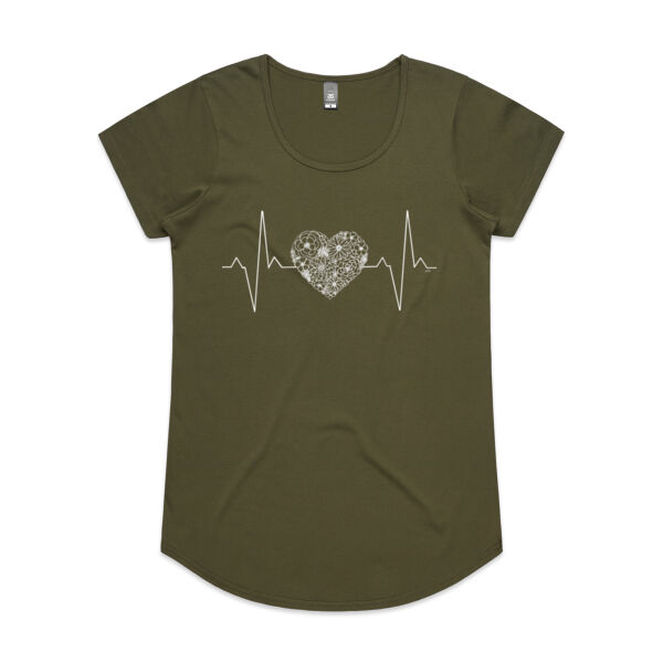Floral Heartbeat Mali Tee Thumbnail