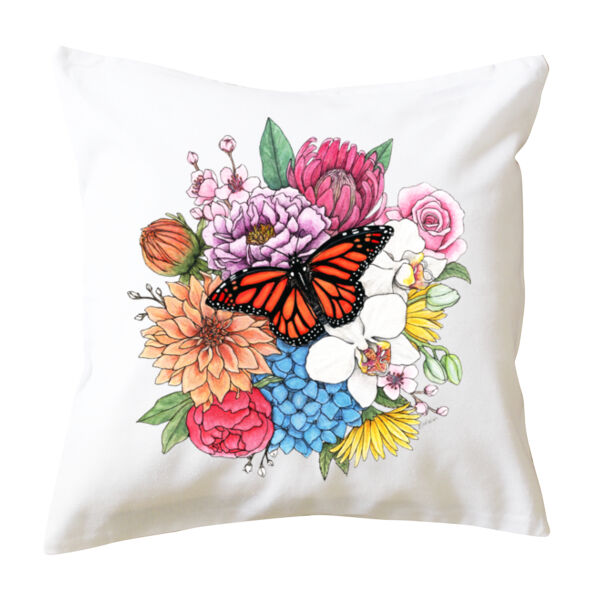 Monarch's Joy Cushion Cover Thumbnail